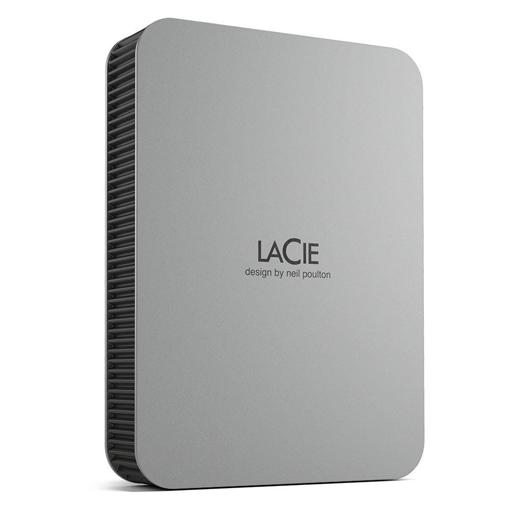 LaCie Mobile Portable 5TB Speicherkapazität externe Festplatte USB-C /3.0 Robust 