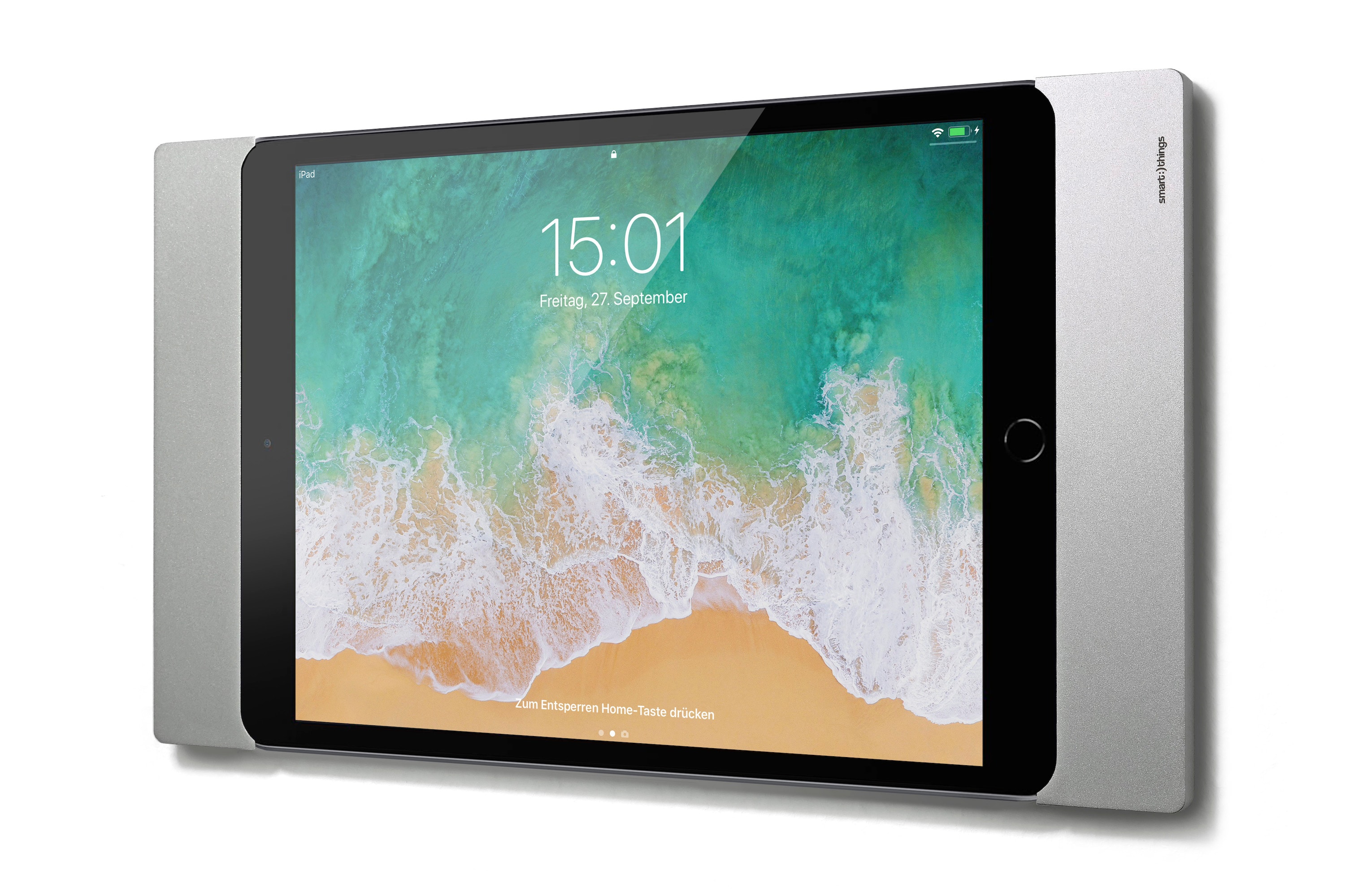 smart things sDock Fix s32, silber - Wandhalterung/Ladestation für iPad  10,2 ++ Cyberport