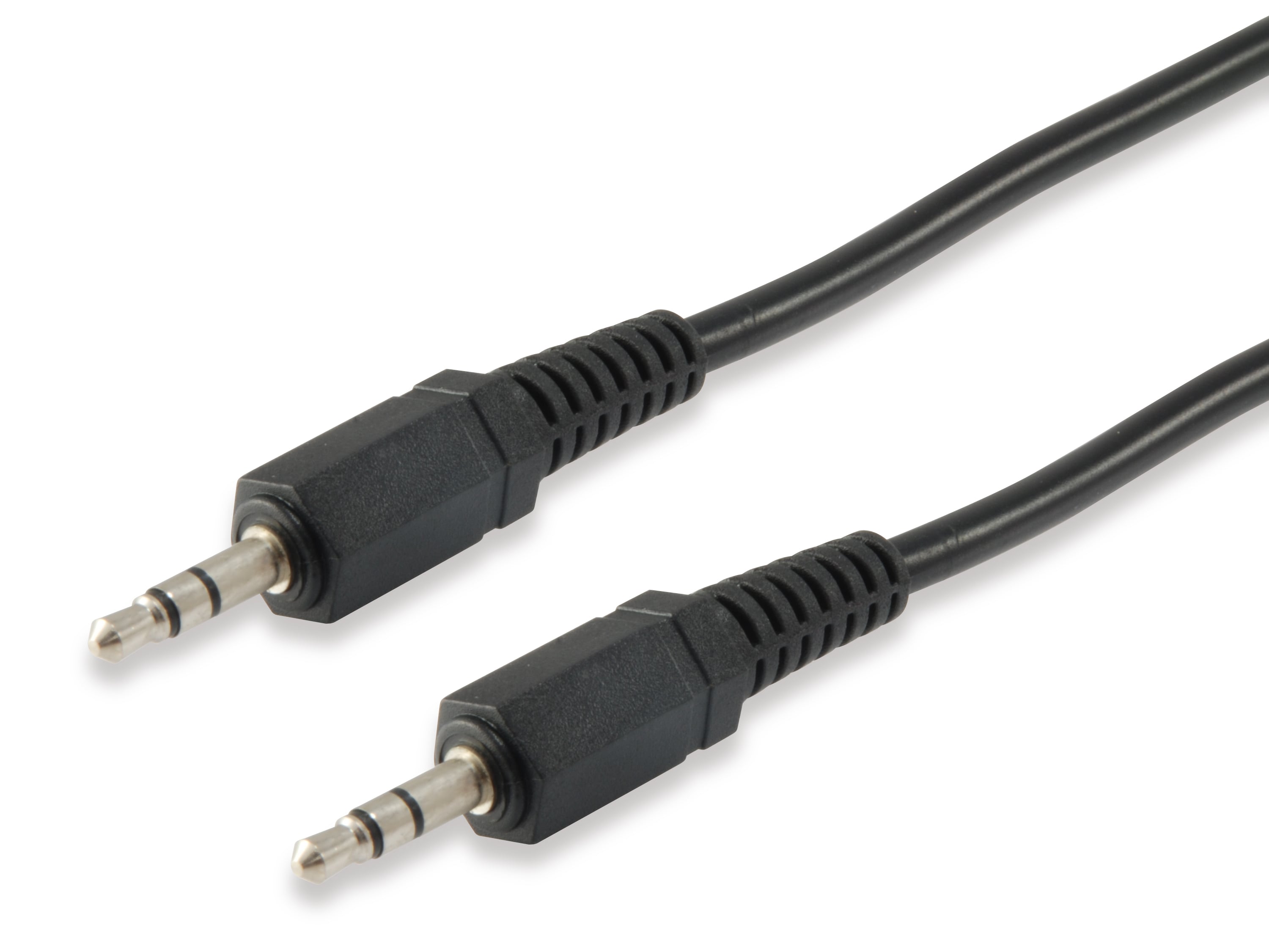 EQUIP 14708107 3.5mm Stecker to Stecker Stereo Audiokabel, 2.5m ++ 