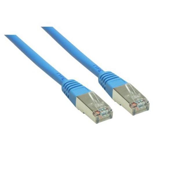 Patch Netzwerkkabel RJ45 CAT6 250MHz 3m blau