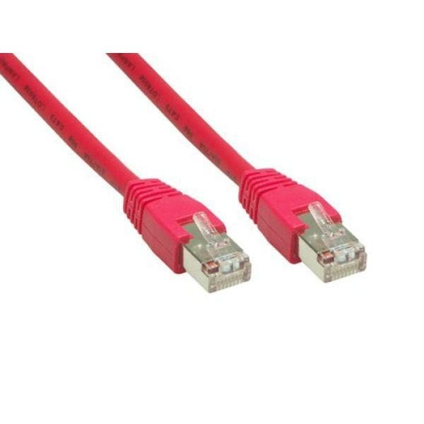 Patch Netzwerkkabel RJ45 CAT6 250MHz 10m rot