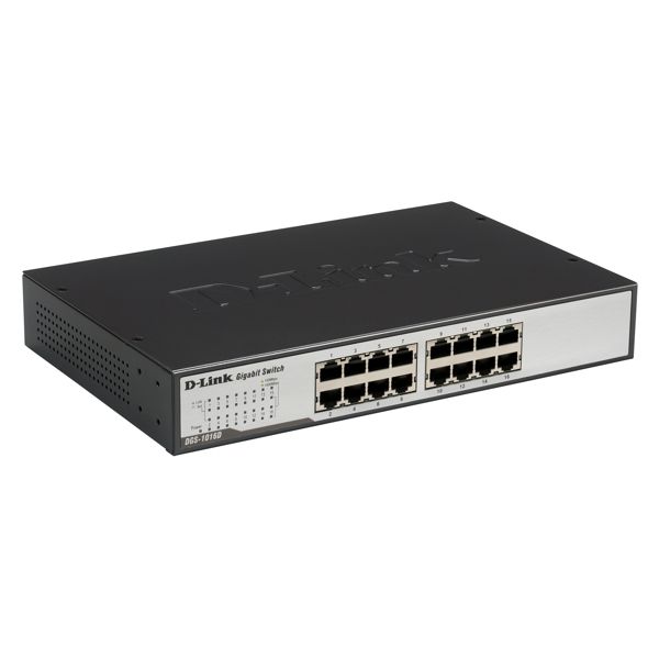 D-Link DGS-1016D 16x Gigabit Switch Green Ethernet