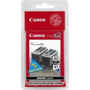 Canon 0615B036AA Druckerpatrone schwarz PG-40 /Multi (cyan, magenta, gelb) CL-41