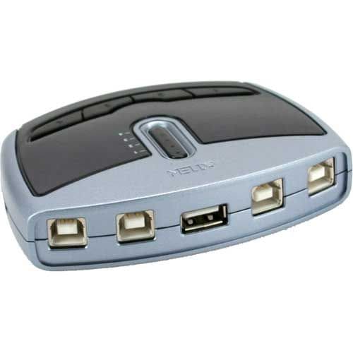 Aten US-421A 4 Port USB KVM Switch 4 Rechner/1USB-Gerät