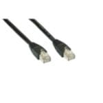 Good Connections Patch Netzwerkkabel RJ45 CAT6 250MHz 0,5m schwarz S/FTP