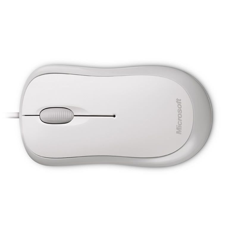 Microsoft Basic Optical Mouse USB Weiß