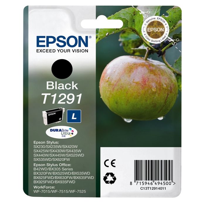 Epson C13T12914011 Druckerpatrone T1291 schwarz