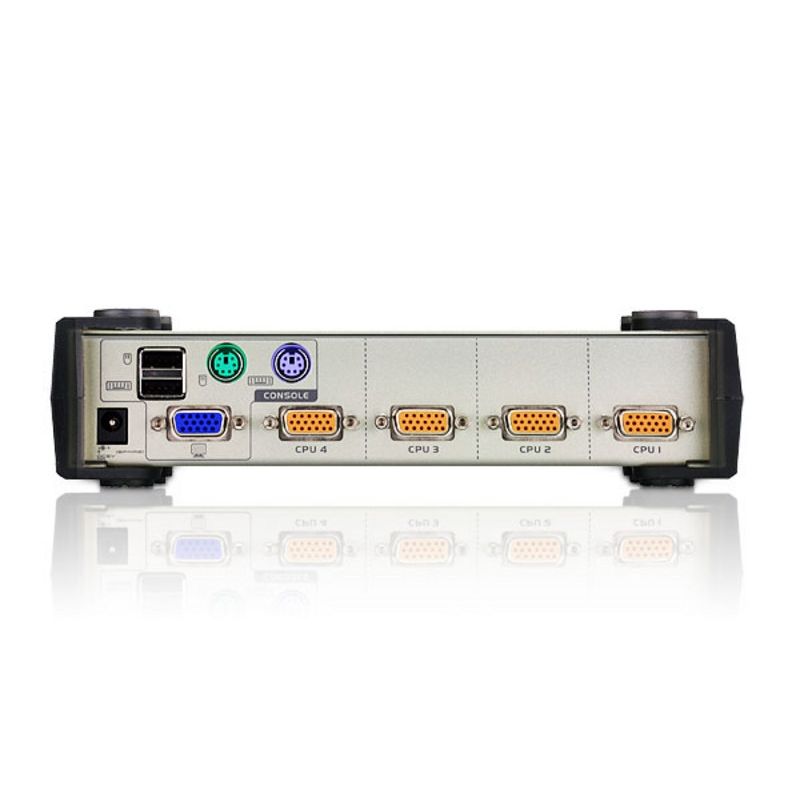 Aten CS84U KVM Switch 4-fach PS/2 oder USB