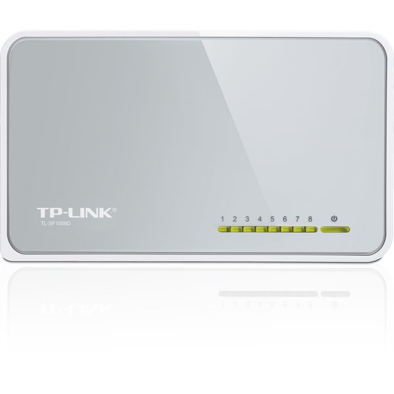 TP-LINK TL-SF1008D 8x Port Desktop Switch