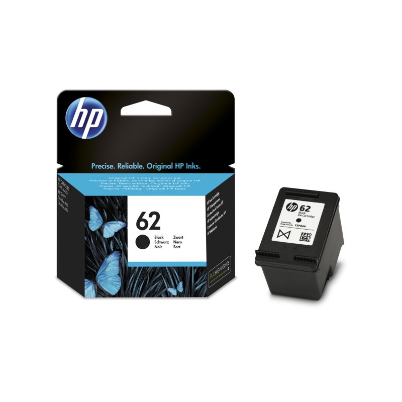 HP C2P04AE Original Druckerpatrone 62 schwarz 200 S.