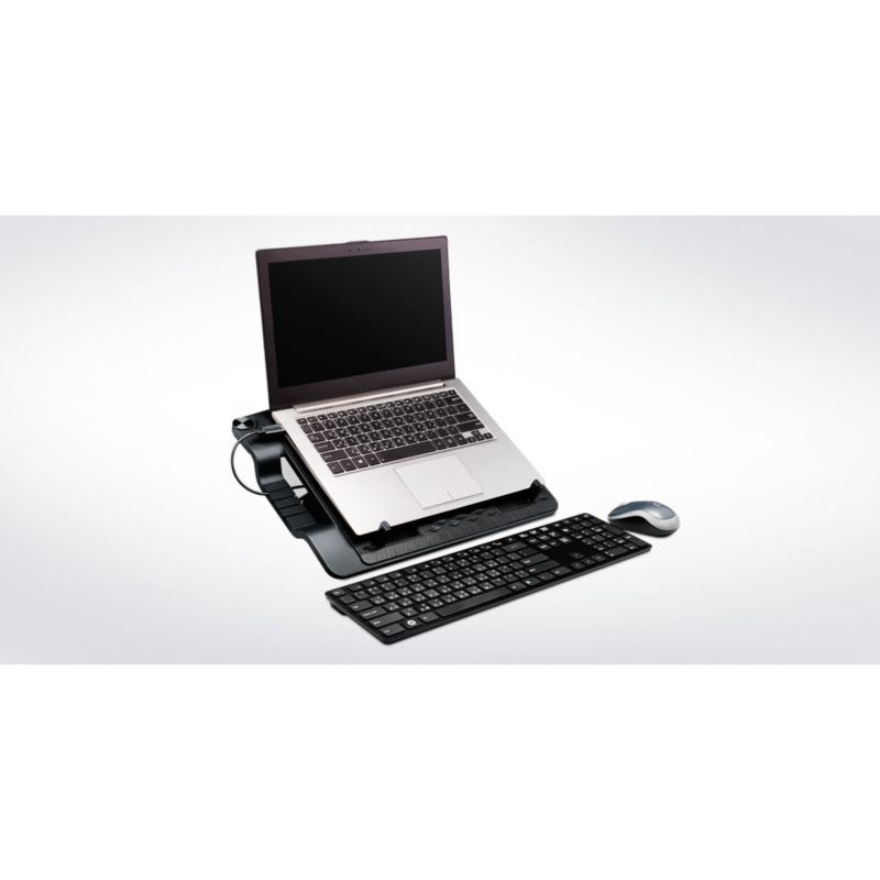 Cooler Master NotePal ErgoStand III Notebookkühler (9"-17") schwarz 230 mmLüfter