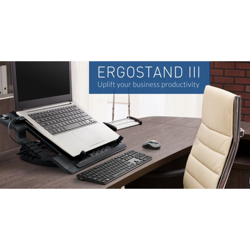 Cooler Master NotePal ErgoStand III Notebookkühler (9"-17") schwarz 230 mmLüfter