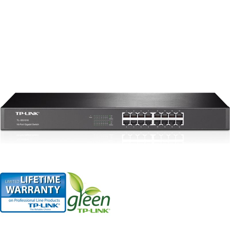 TP-LINK TL-SG1016 16x Port Gigabit unmanaged Switch