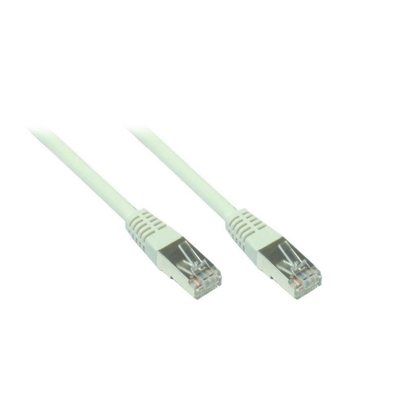 Good Connections Patch Netzwerkkabel RJ45 SF/UTP CAT5e 0,5m grau