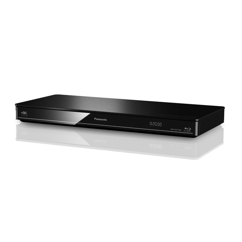 Panasonic DMP-BDT384 Schwarz 3D Blu-ray Player WLAN 4K DLNA