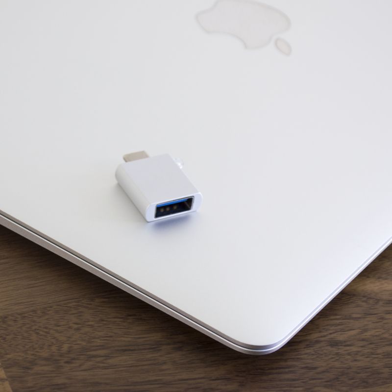 Satechi Type-C Type A USB Adapter Silver