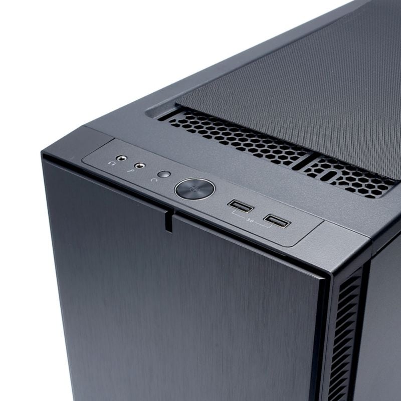 Fractal Design Define C ATX Gaming Gehäuse, schallgedämmt