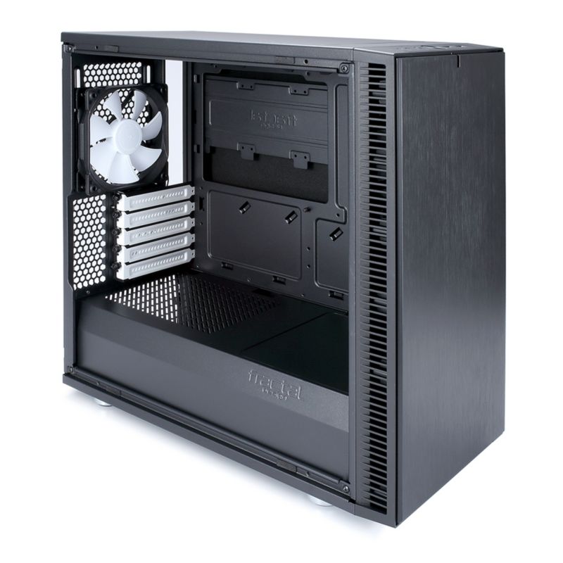 Fractal Design Define Mini C mATX Gaming Gehäuse Seitenfenster, schallgedämmt