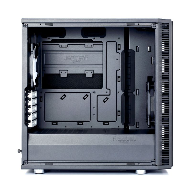 Fractal Design Define Mini C mATX Gaming Gehäuse Seitenfenster, schallgedämmt