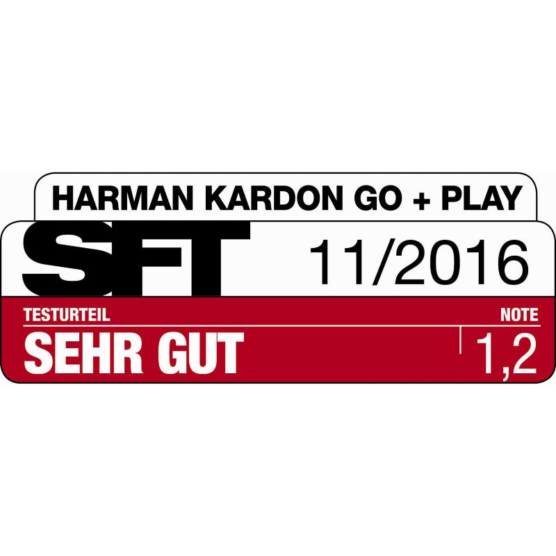 + Tragbarer Bluetooth-Lautsprecher Cyberport Kardon Go Play Schwarz ++ Harman