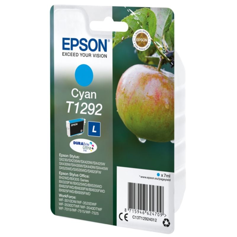 Epson C13T12924012 Druckerpatrone T1292 cyan