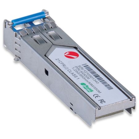 Intellinet Gigabit SFP Mini-GBIC Transceiver für LWL-Kabel Multimode 550m