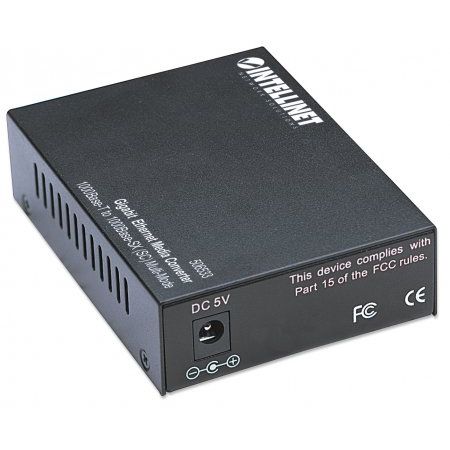 Intellinet Gigabit Ethernet Medienkonverter SC Multimode 550m