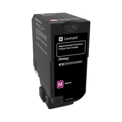 Lexmark 74C2SM0 Rückgabe-Toner Magenta 7.000 Seiten für CX725 CS720 CS725