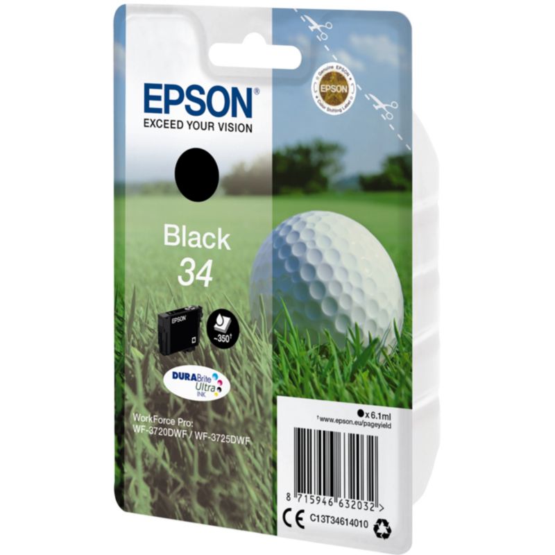 Epson C13T34614010 Druckerpatrone 34 schwarz