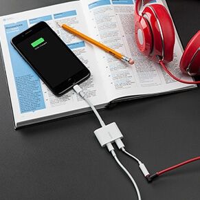 Belkin RockStar™ Lightning-Audio und Ladeadapter