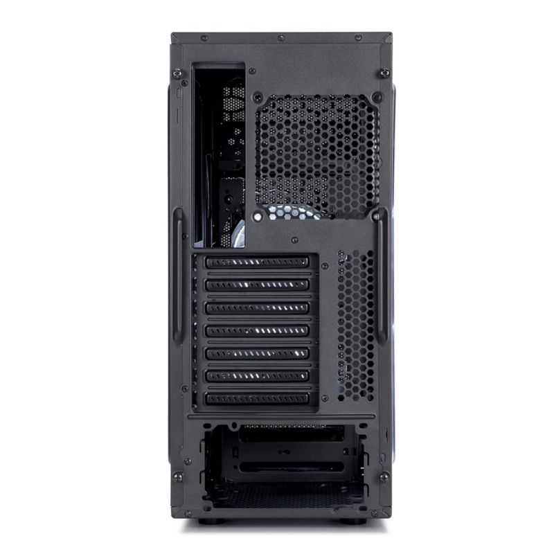 Fractal Design Focus G ATX Gaming Gehäuse mit Seitenfenster, schwarz