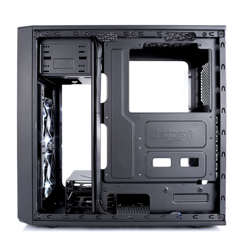 Fractal Design Focus G ATX Gaming Gehäuse mit Seitenfenster, schwarz