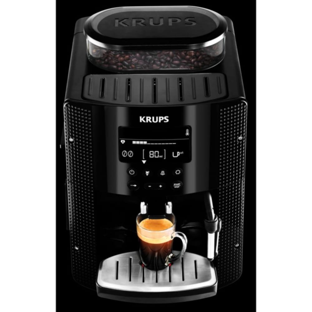 EA ++ Schwarz Cyberport Espresso-Kaffee-Vollautomat Krups 8150
