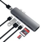 Satechi USB-C Pro Hub Multi-Port Adapter 4K HDMI Space Gray