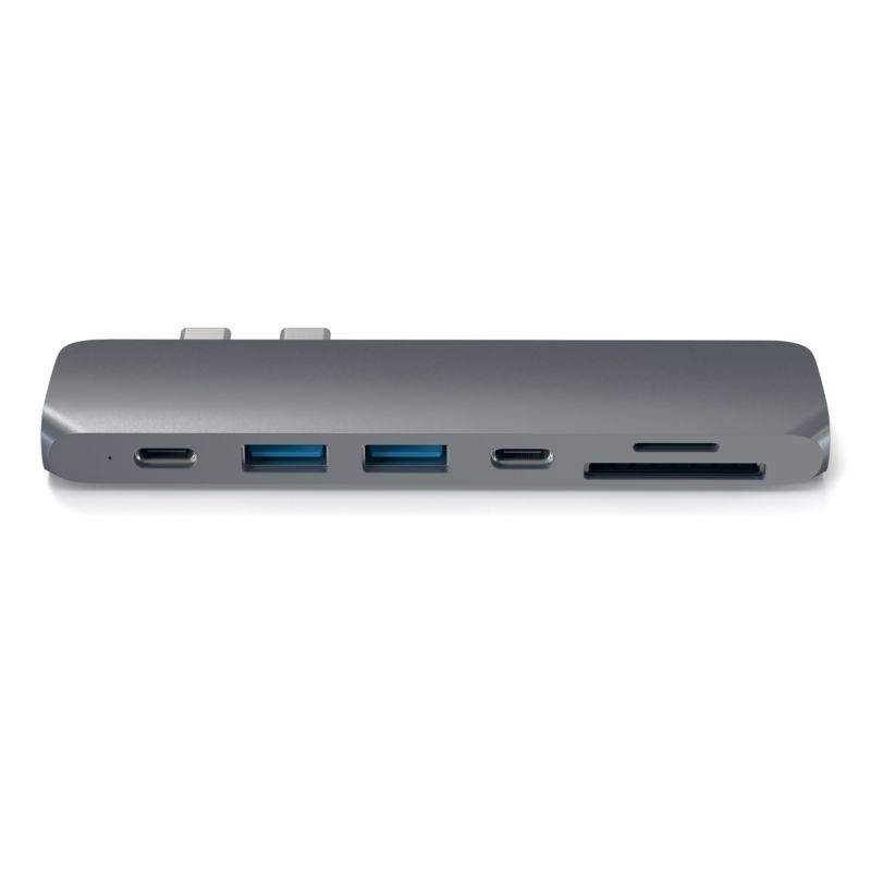 Satechi USB-C Pro Hub Multi-Port Adapter 4K HDMI Space Gray