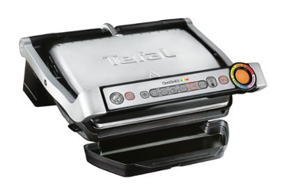 Tefal GC712D Optigrill+ Edelstahl / schwarz