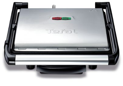 Tefal GC 241D Inicio Kontaktgrill Edelstahl / Schwarz