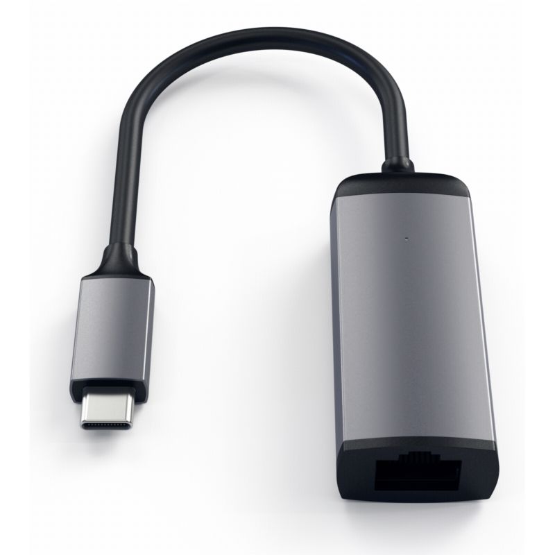 Satechi USB-C auf Ethernet Adapter Space Gray