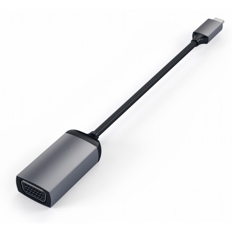 Satechi USB-C auf VGA Adapter Space Gray