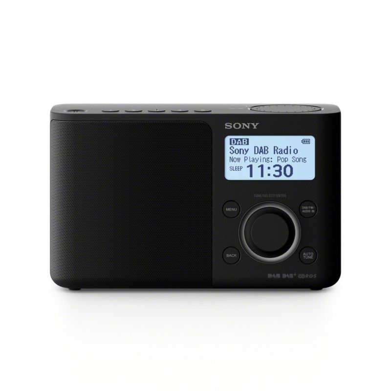 Sony XDR-S61DB Digitalradio UKW/DAB+ Schwarz