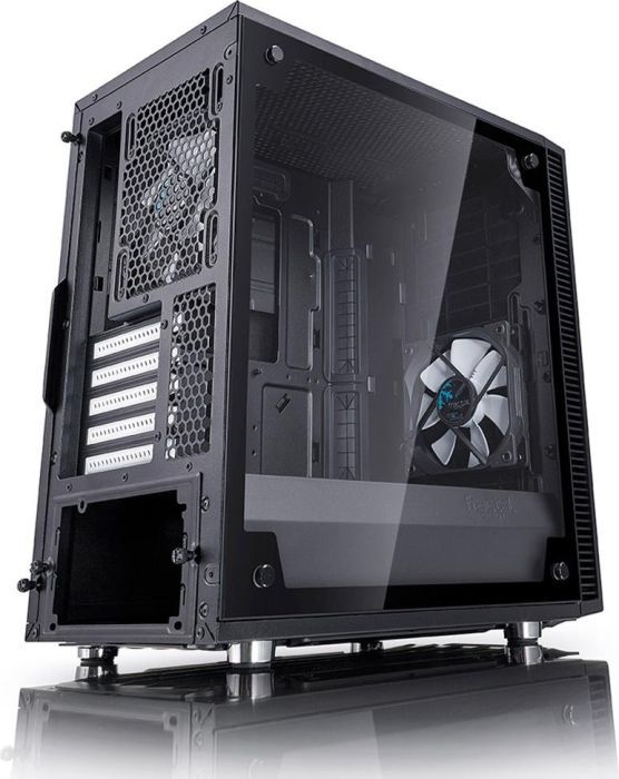 Fractal Design Define Mini C TG mATX Gaming Gehäuse Seitenfenster schallgedämmt