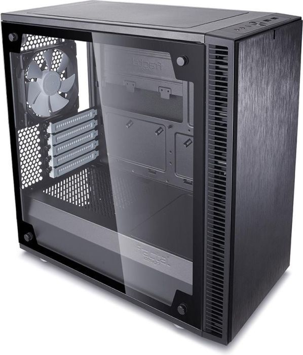 Fractal Design Define Mini C TG mATX Gaming Gehäuse Seitenfenster schallgedämmt