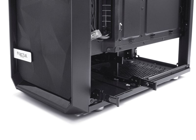 Fractal Design Meshify C ATX Gaming Gehäuse mit TG Seitenfenster, schallgedämmt