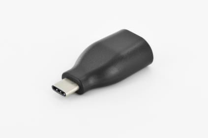 Assmann USB Type C Adapter Typ C auf A schwarz