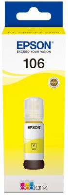 Epson C13T00R440 Original Tintenbehälter 106 Gelb EcoTank 70ml 5.000