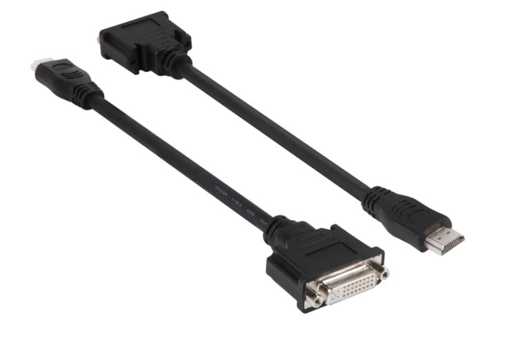 Club 3D HDMI zu DVI Adapter Kabel Stecker schwarz