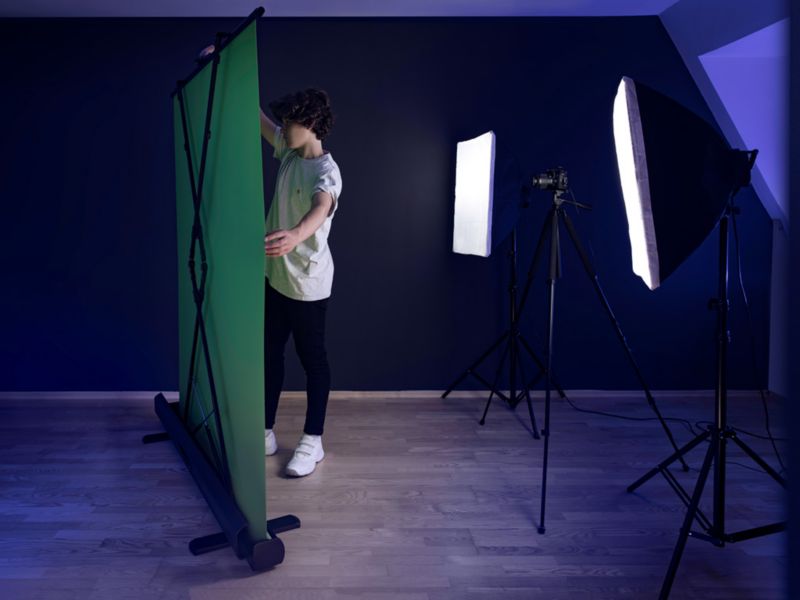 Elgato Green Screen Ausfahrbares Chroma-Key-Panel