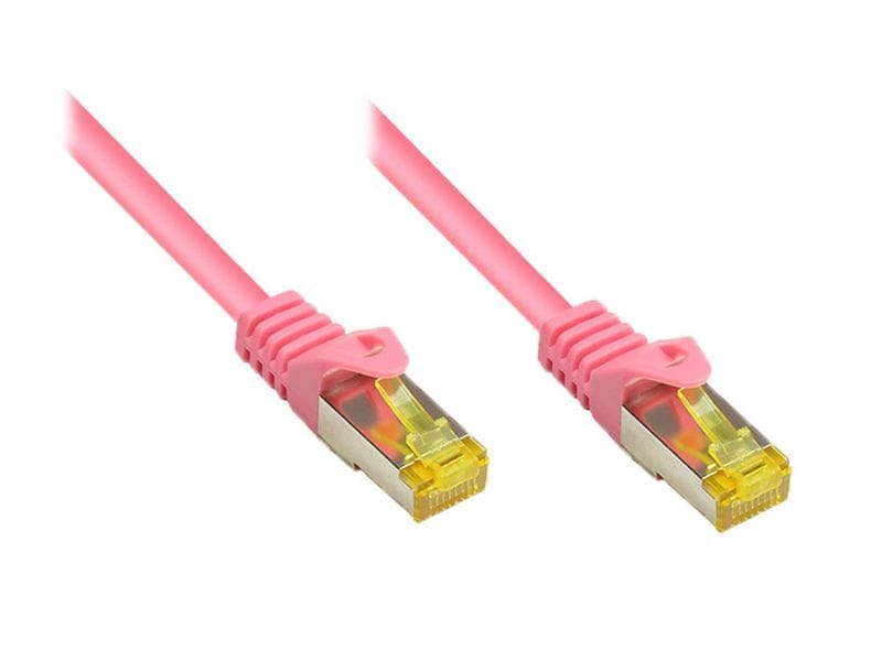 Good Connections 10m RNS Patchkabel CAT7 S/FTP PiMF halogenfrei magenta