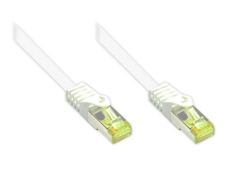 Good Connections 25m RNS Patchkabel CAT7 S/FTP PiMF halogenfrei weiß