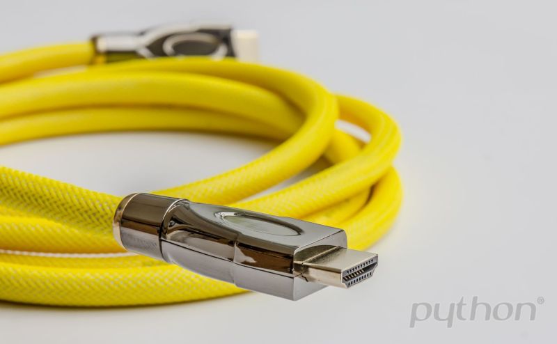 Good Connections PYTHON HDMI Kabel Ethernet 4K*2K gelb 0,5m